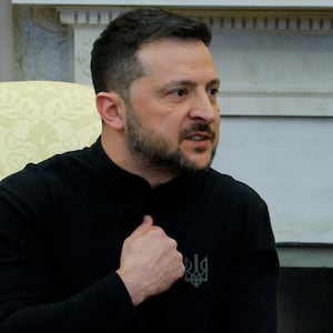 Trump and Zelensky