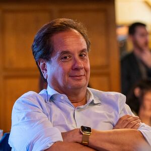 Trump critic, George Conway, attends an event for the group Principles First off site of the RNC on day three of the convention at Pabst Best Place on July 17th, 2024.