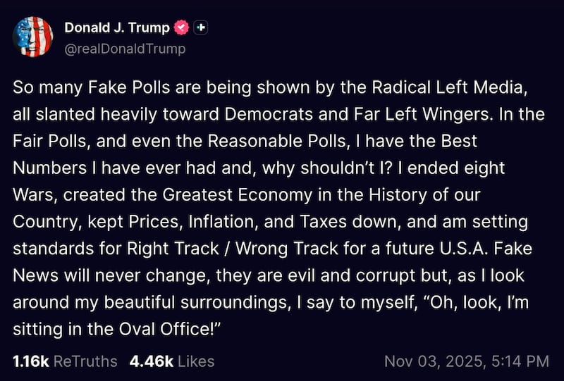 Donald Trump Truth Social