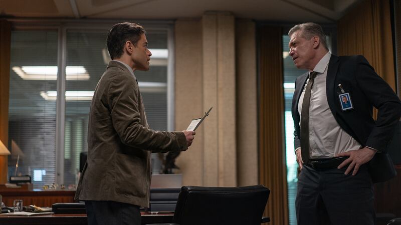 Rami Malek and Holt McCallany.