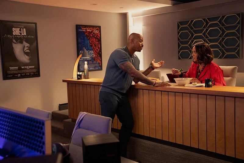 Mehcad Brooks and Nicole Ari Parker.
