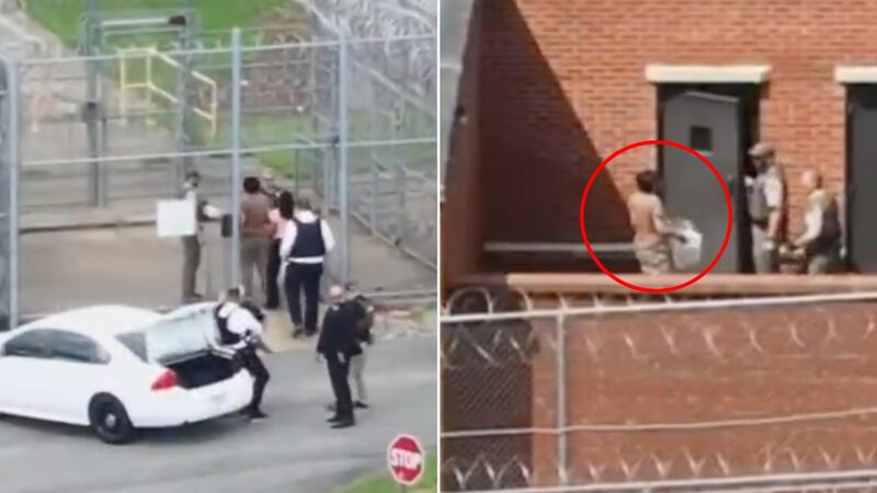 Ghislaine Maxwell returns to prison with a mysterious box.
