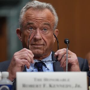 WASHINGTON, DC - SEPTEMBER 04: Health and Human Services Secretary Robert Kennedy Jr. testifies before the Senate Finance Committee at the Dirksen Senate Office Building on September 04, 2025 in Washington, DC. The committee met to hear testimony on President Trump's 2026 health care agenda. (Photo by Andrew Harnik/Getty Images)