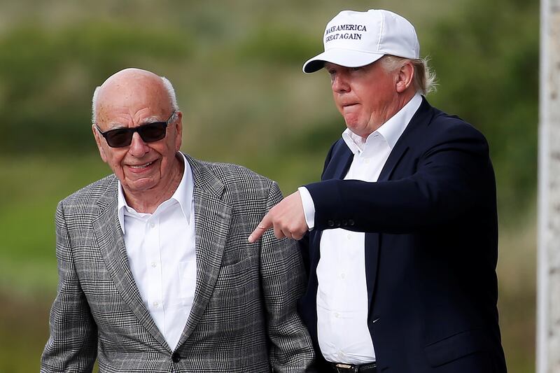 President Trump and Rupert Murdoch's relationship was rocked after Murdoch's Wall Street Journal reported on Trump's friendship with pedophile Jeffrey Epstein. Trump sued Murdoch for $10 billion.