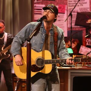 SATURDAY NIGHT LIVE: Musical guest Morgan Wallen. Photo by: Will Heath/NBC via Getty Images.