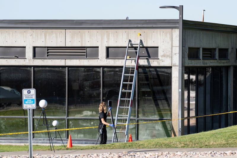 of U.S. right-wing activist, commentator, Charlie Kirk, an ally of U.S. President Donald Trump, who was fatally shot during an event at Utah Valley University, in Orem, Utah, U.S. September 11, 2025.  REUTERS/Cheney Orr     TPX IMAGES OF THE DAY
