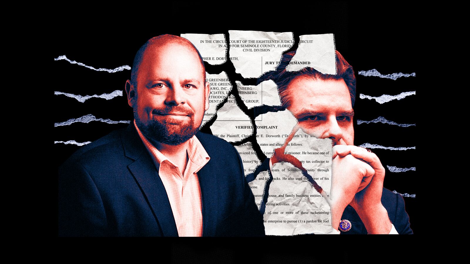GOP Lobbyist Chris Dorworth in Matt Gaetz Case Accused of Rape in Court Docs