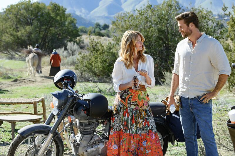 Laura Dern and Liam Hemsworth