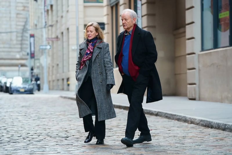 Naomi Watts and Bill Murray in The Friend.