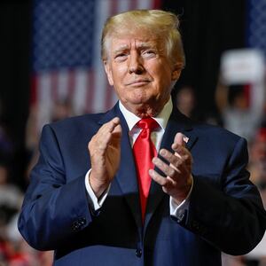 Former U.S. president Donald Trump