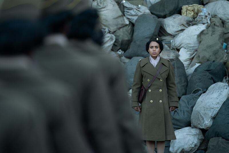 Kerry Washington as Major Charity Adams.