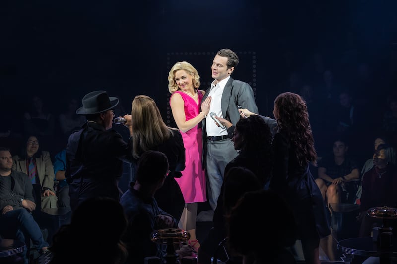 Erika Henningsen and Jonathan Groff