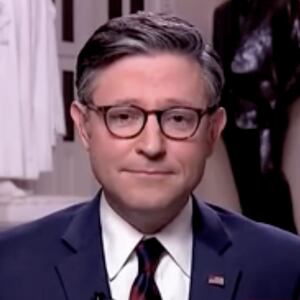 Speaker of the House Mike Johnson appears on CNN on February 26, 2025.
