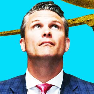 Pete Hegseth, Donald Trump photo illustration