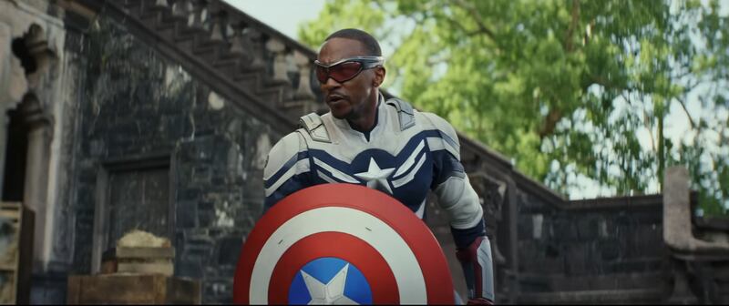 Anthony Mackie as Captain America