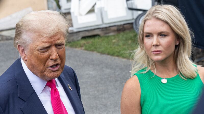 President Donald Trump demanded his MAGA base get over the Jeffrey Epstein "hoax," claiming it was invented by Democrats.