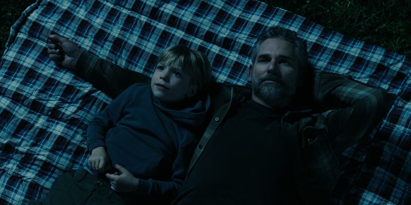 Ezra Wilson and Eric Bana