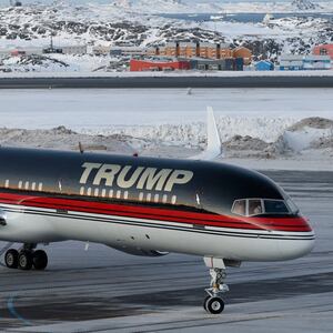 Donald Trump Jr. visited Greenland last month.