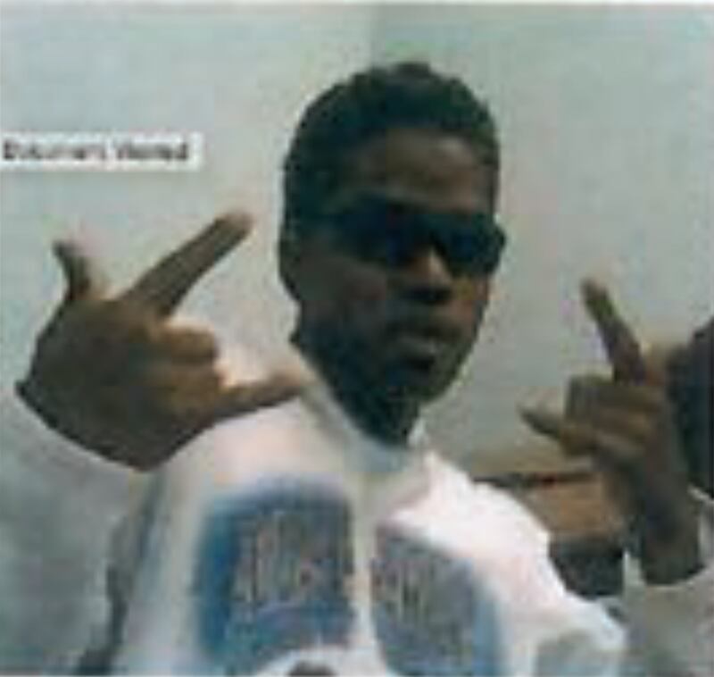 A selfie ICE agents claimed was proof Jerce Reyes Barrios was associated with the Venezuelan gang Tren de Aragua.