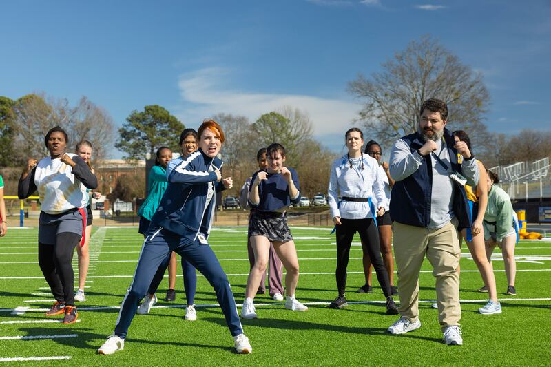The cast of English Teacher