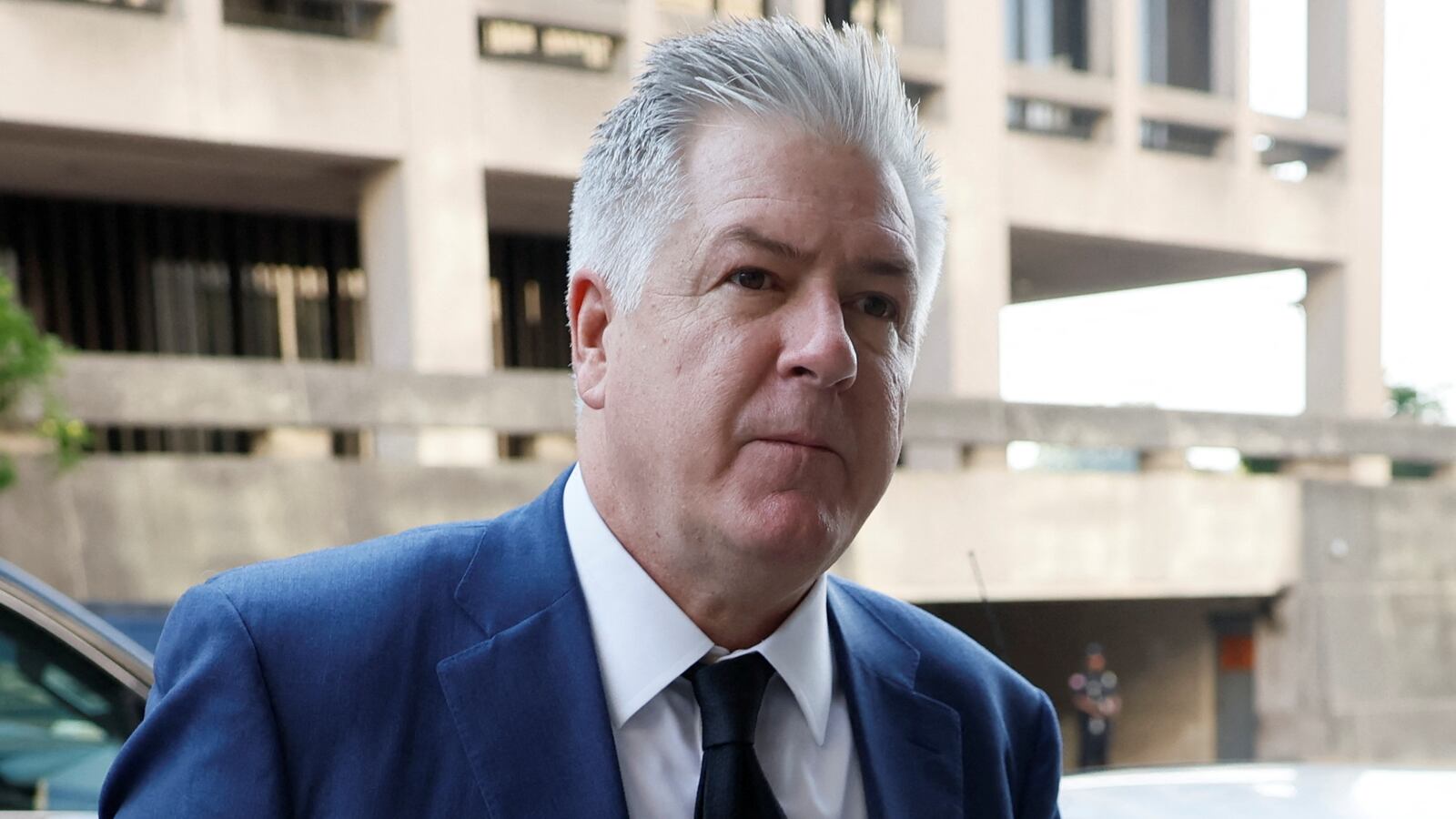 M. Evan Corcoran at U.S. District Court in Washington, U.S., July 22, 2022.