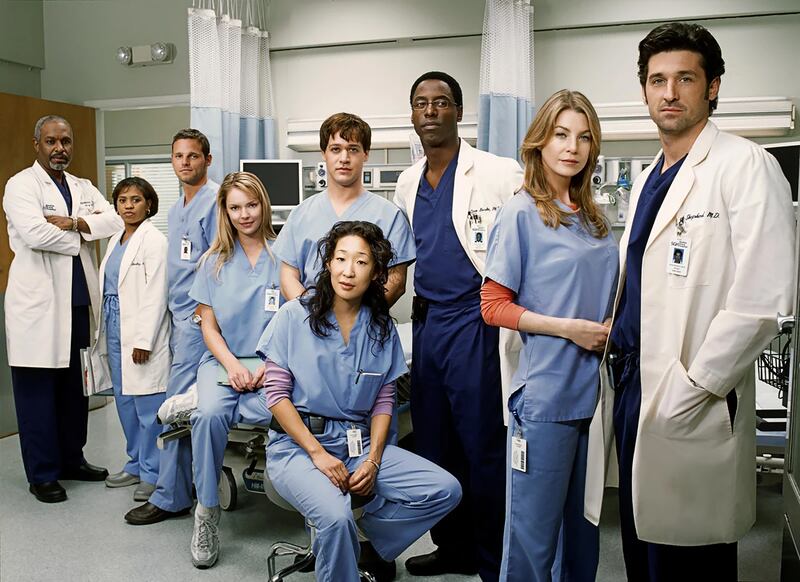 Film still from Grey's Anatomy