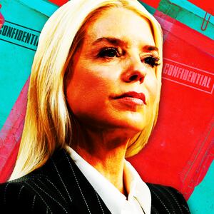 Pam Bondi illustration