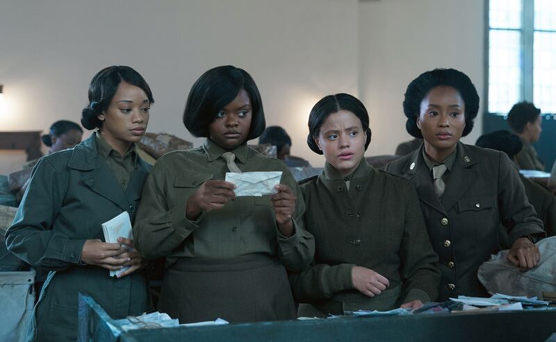 Kylie Jefferson, Shanice Shantay, Sarah Jeffrey, and Pepi Sonuga.