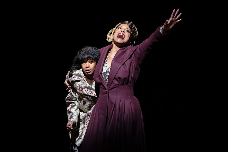 Joy Woods and Audra McDonald.