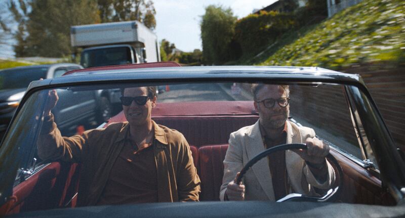 Ike Barinholtz and Seth Rogen