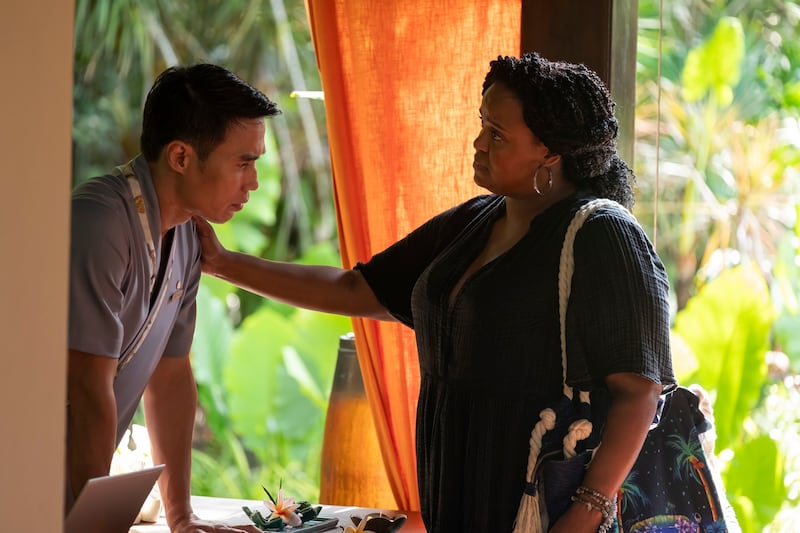 Dom Hetrakul and Natasha Rothwell