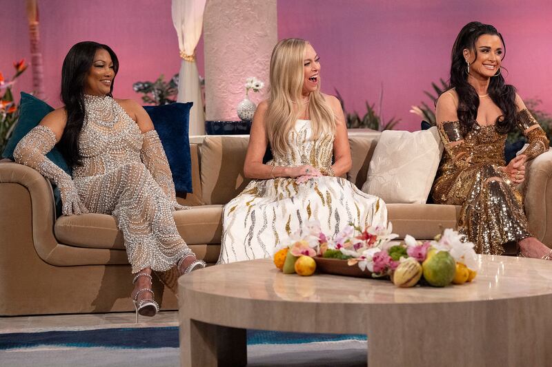 Garcelle Beauvais, Sutton Stracke, and Kyle Richards.