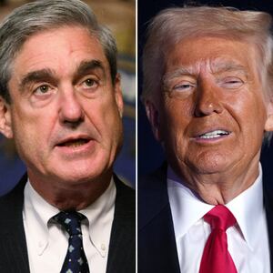 Robert Mueller and Donald Trump