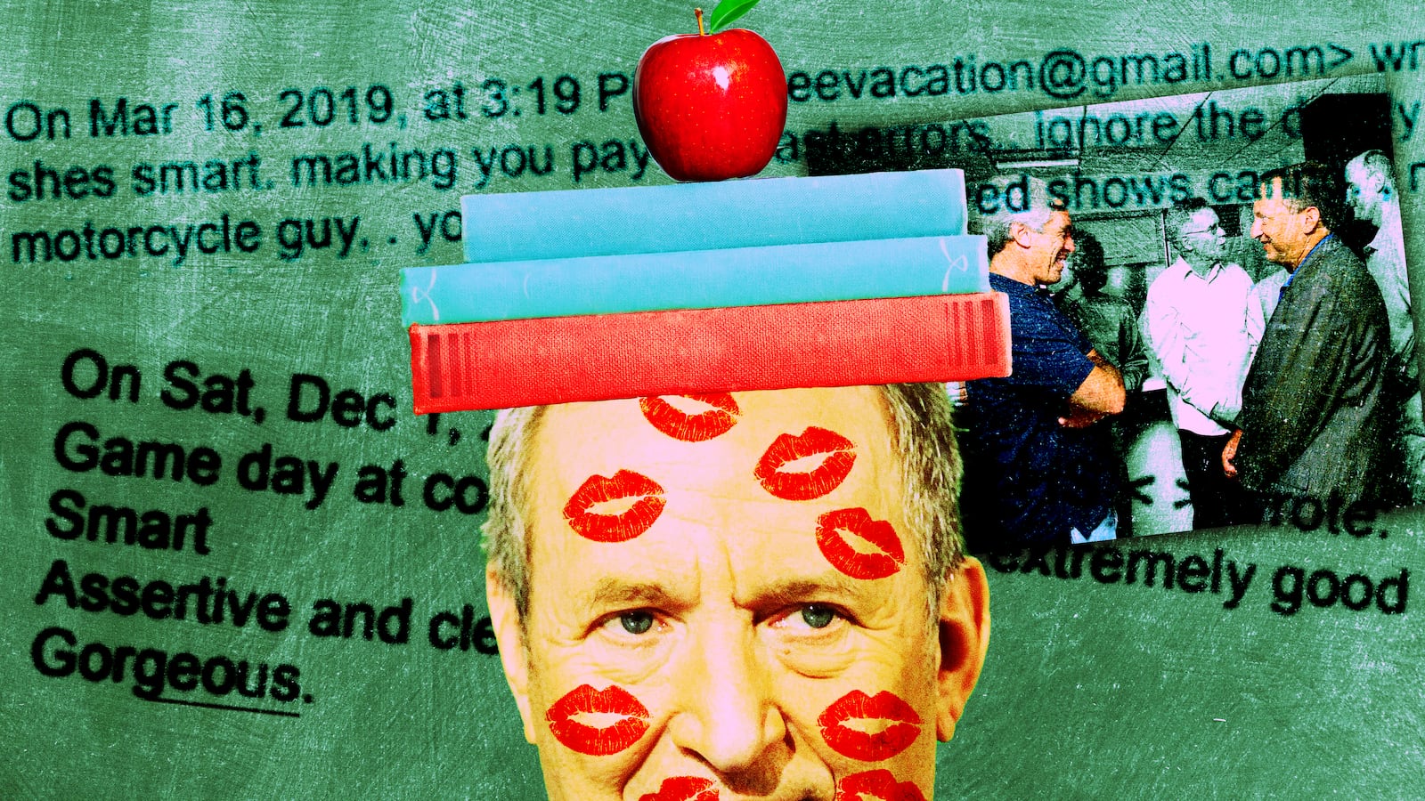 Larry Summer photo illustration