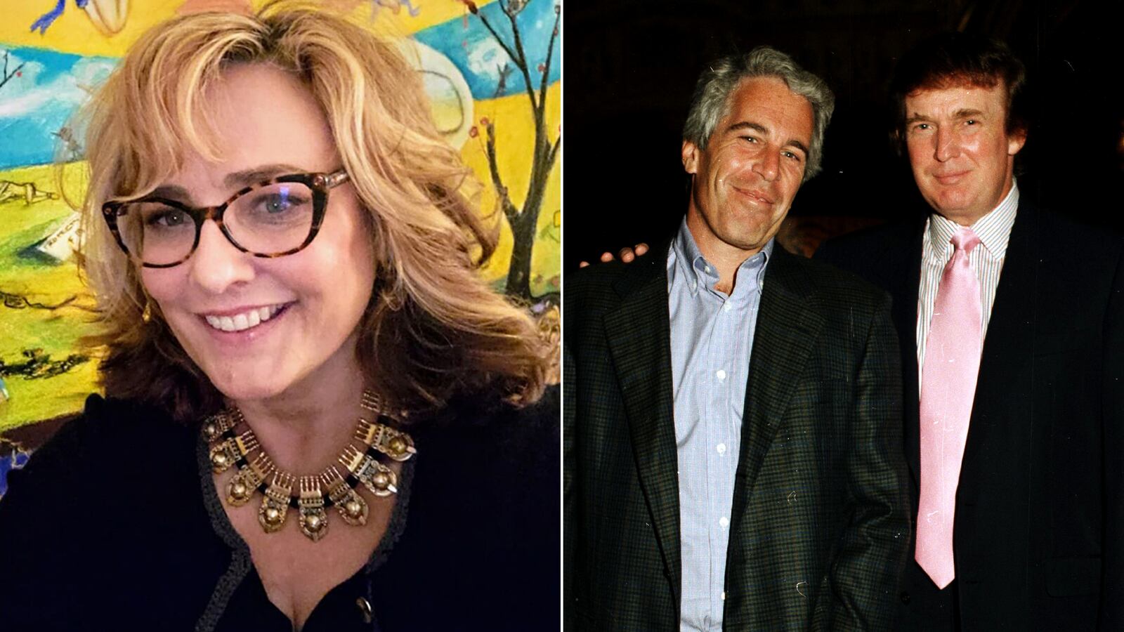 Maria Farmer, Donald Trump, Jeffrey Epstein