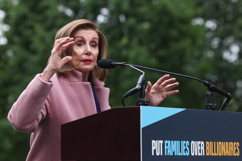Rep. Nancy Pelosi (D-CA) revealed on Friday that she thinks Rahm Emanuel will run for president in 2028.