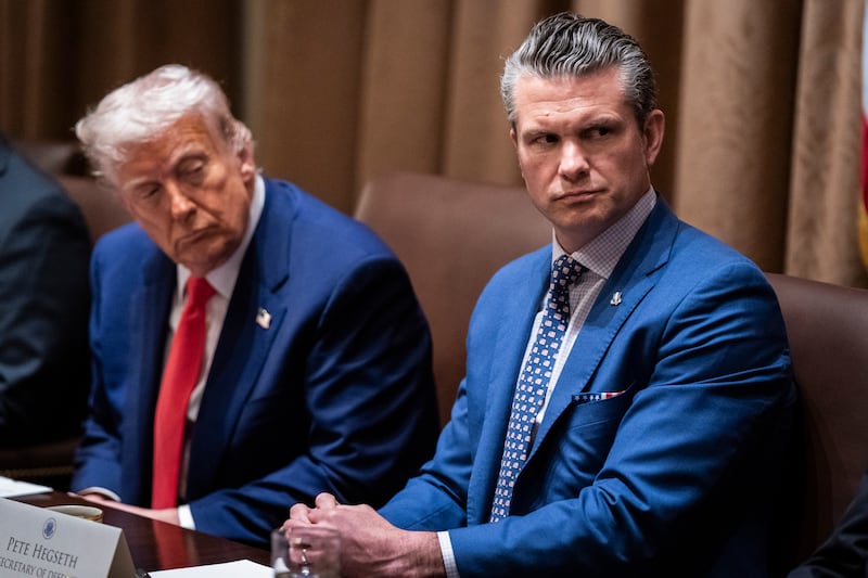 President Donald J Trump is reported to be searching for a replacement for scandal-ridden Defense Secretary Pete Hegseth.