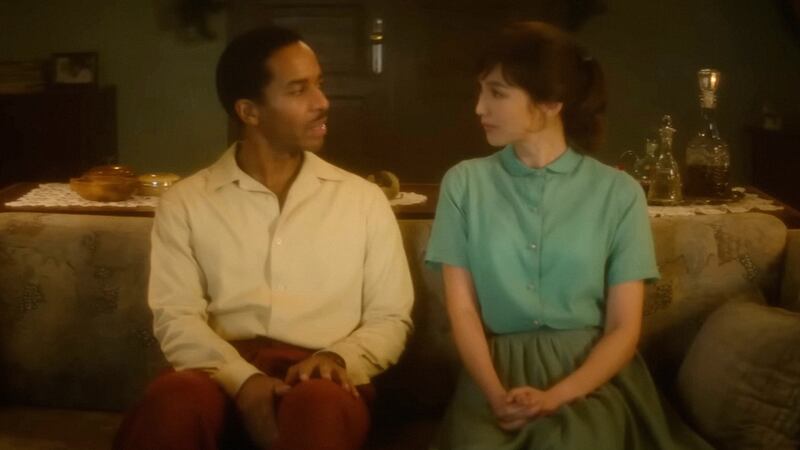 André Holland and Gemma Chan.