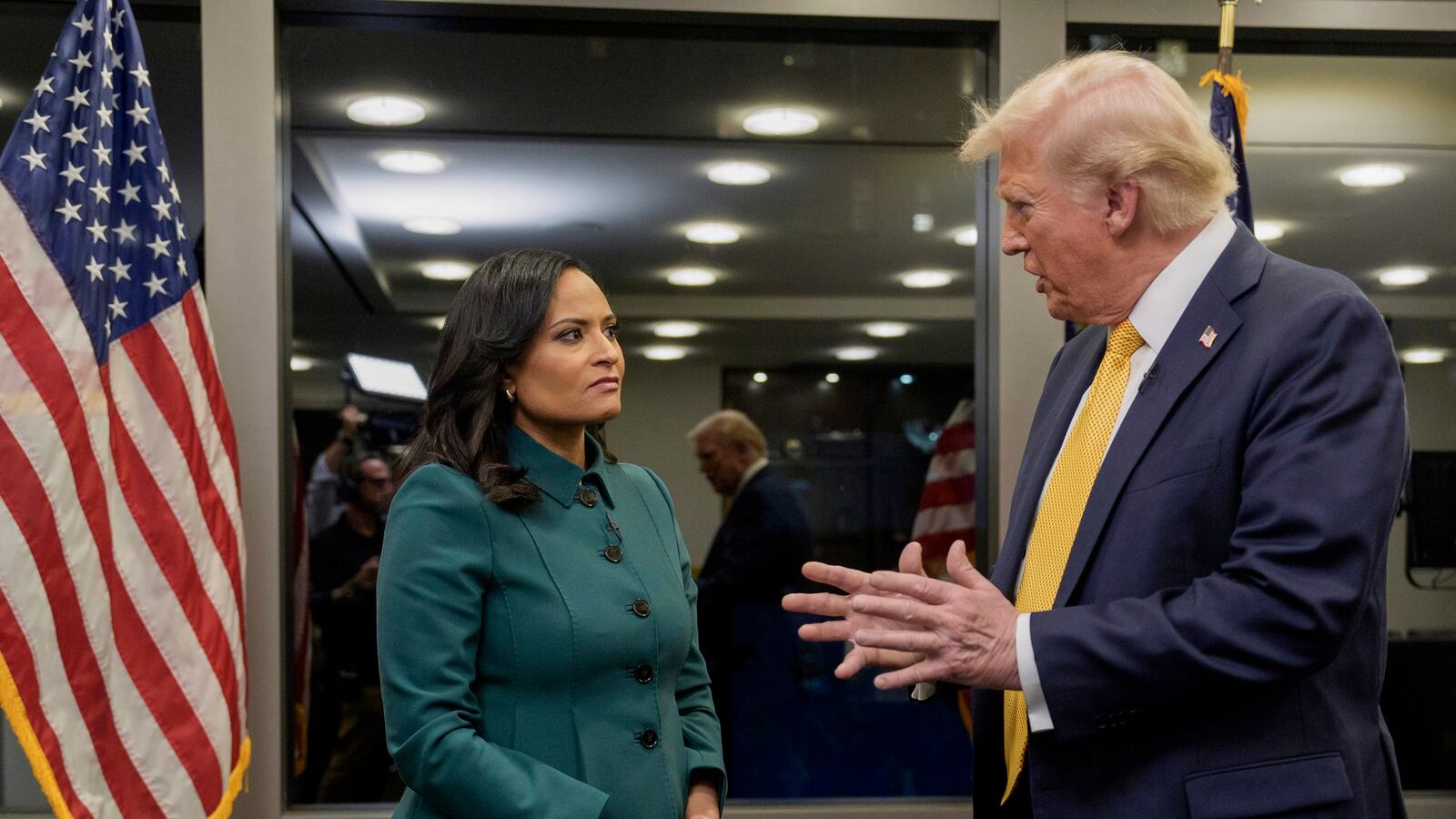 Kristen Welker, President-elect Donald Trump
