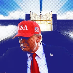 Donald Trump wants to go to Heaven.