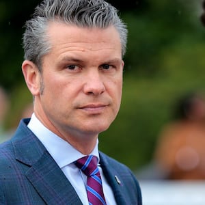 Secretary of Defense Pete Hegseth attends the White House Easter Egg Roll.