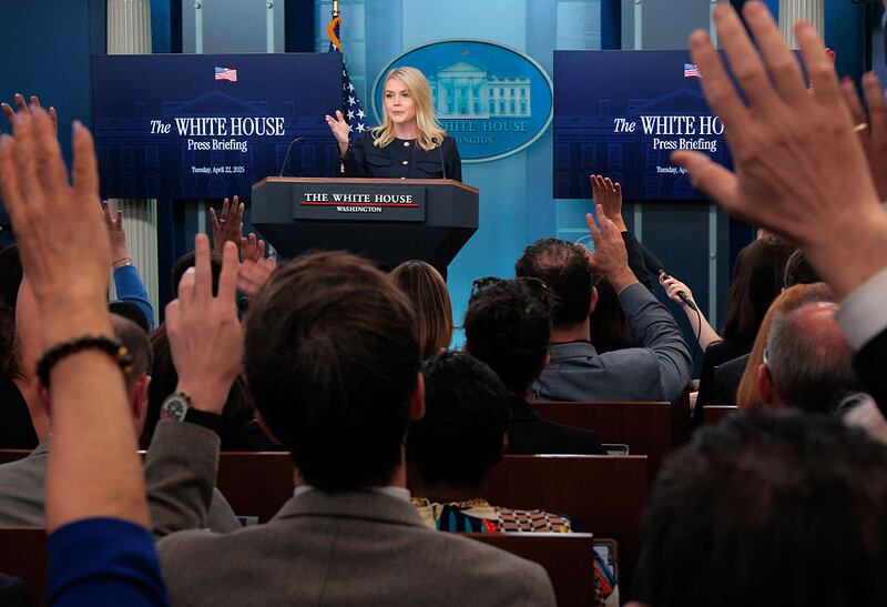 White House Press Secretary Karoline Leavitt refused to admit any wrongdoing in the deportation of Kilmar Abrego Garcia, even though a Justice Department lawyer admitted in court that his deportation was an “administrative error.”
