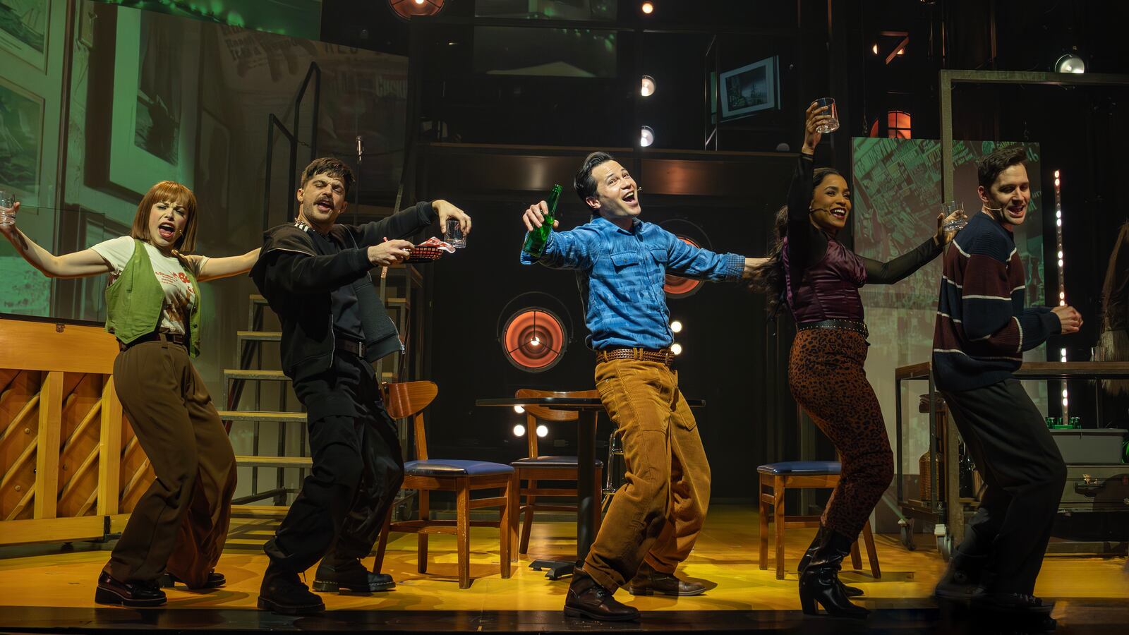 The cast of "The Jonathan Larson Project"