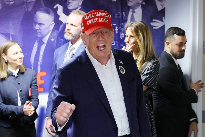 Republican presidential nominee and former President Donald Trump.