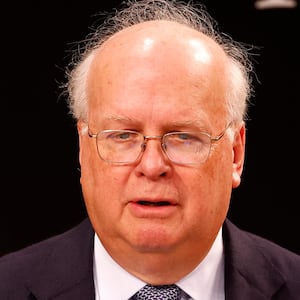 Karl Rove at the "Election 2024" panel for The Atlantic Festival 2024.