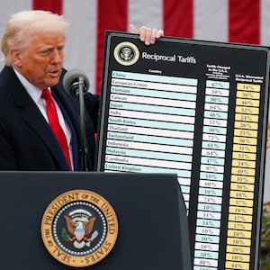 Donald Trump unveils reciprocal tariffs.