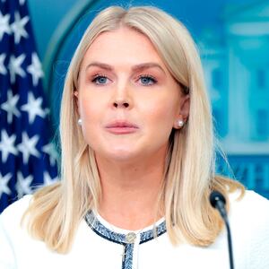 White House Press Secretary Karoline Leavitt speaks during a press briefing in the Brady Press Briefing Room at the White House on July 17, 2025 in Washington, D.C.
