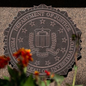 The J. Edgar Hoover building, Federal Bureau of Investigation (FBI) headquarters, is photographed on October 8, 2024 in Washington, DC.