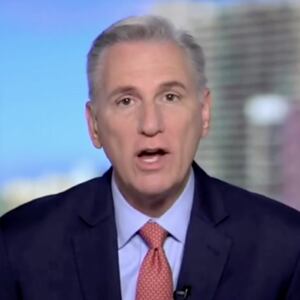 Kevin McCarthy speaks with Fox & Friends' Guy Benson on January 4, 2024.