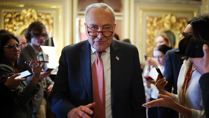 Chuck Schumer at the U.S. Capitol on Thursday.